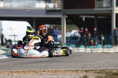 Thomas SUZANNE — 04 & 05/03/2023 : 1ère manche du Championnat du Sud à Alès (photos Stéphane Agnus) 2023 — karting