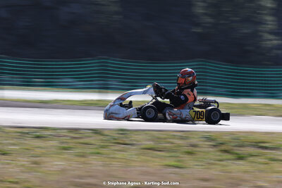 Thomas SUZANNE — 04 & 05/03/2023 : 1ère manche du Championnat du Sud à Alès (photos Stéphane Agnus) 2023 — karting