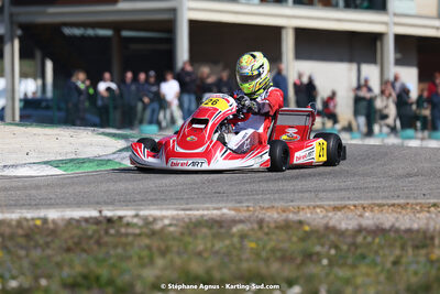 Quentin PAGES — 04 & 05/03/2023 : 1ère manche du Championnat du Sud à Alès (photos Stéphane Agnus) 2023 — karting