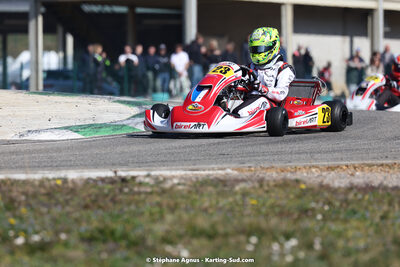 Sacha CATALA — 04 & 05/03/2023 : 1ère manche du Championnat du Sud à Alès (photos Stéphane Agnus) 2023 — karting
