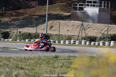 Enzo GUIBBERT — 04 & 05/03/2023 : 1ère manche du Championnat du Sud à Alès (photos Stéphane Agnus) 2023 — karting