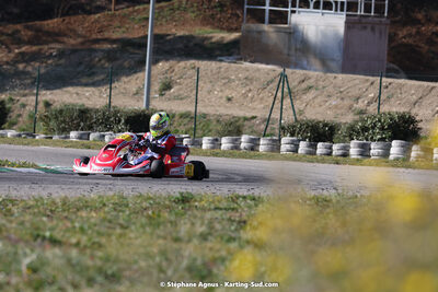 Quentin PAGES — 04 & 05/03/2023 : 1ère manche du Championnat du Sud à Alès (photos Stéphane Agnus) 2023 — karting
