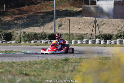 Enzo GUIBBERT — 04 & 05/03/2023 : 1ère manche du Championnat du Sud à Alès (photos Stéphane Agnus) 2023 — karting