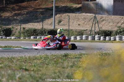 Quentin PAGES — 04 & 05/03/2023 : 1ère manche du Championnat du Sud à Alès (photos Stéphane Agnus) 2023 — karting