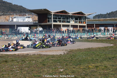 04 & 05/03/2023 : 1ère manche du Championnat du Sud à Alès (photos Stéphane Agnus) 2023 — karting
