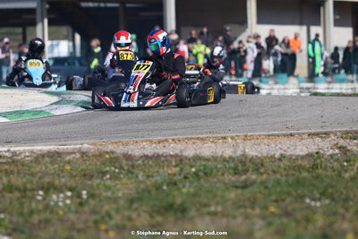 Mathieu FOURNIL — 04 & 05/03/2023 : 1ère manche du Championnat du Sud à Alès (photos Stéphane Agnus) 2023 — karting