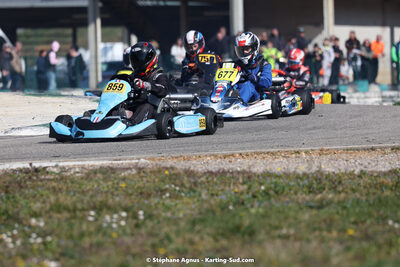 04 & 05/03/2023 : 1ère manche du Championnat du Sud à Alès (photos Stéphane Agnus) 2023 — karting