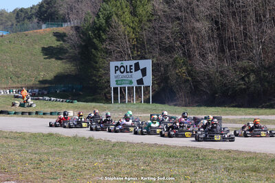 04 & 05/03/2023 : 1ère manche du Championnat du Sud à Alès (photos Stéphane Agnus) 2023 — karting