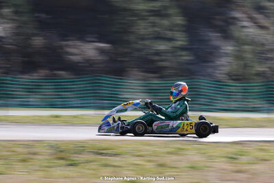 Jean-Rémy DUPUY — 04 & 05/03/2023 : 1ère manche du Championnat du Sud à Alès (photos Stéphane Agnus) 2023 — karting