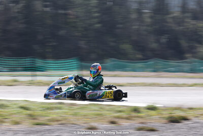 Jean-Rémy DUPUY — 04 & 05/03/2023 : 1ère manche du Championnat du Sud à Alès (photos Stéphane Agnus) 2023 — karting