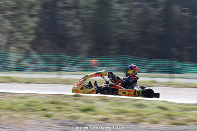 Tyméo CIAMA — 04 & 05/03/2023 : 1ère manche du Championnat du Sud à Alès (photos Stéphane Agnus) 2023 — karting