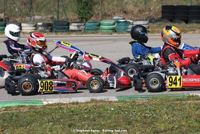 04 & 05/03/2023 : 1ère manche du Championnat du Sud à Alès (photos Stéphane Agnus) 2023 — karting