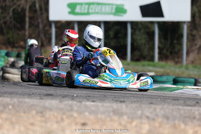 04 & 05/03/2023 : 1ère manche du Championnat du Sud à Alès (photos Stéphane Agnus) 2023 — karting
