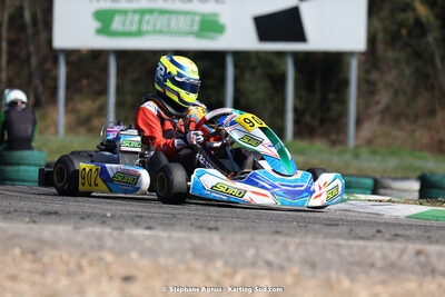 04 & 05/03/2023 : 1ère manche du Championnat du Sud à Alès (photos Stéphane Agnus) 2023 — karting