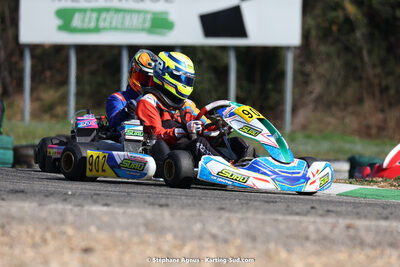 04 & 05/03/2023 : 1ère manche du Championnat du Sud à Alès (photos Stéphane Agnus) 2023 — karting