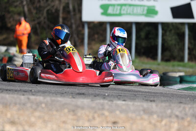 04 & 05/03/2023 : 1ère manche du Championnat du Sud à Alès (photos Stéphane Agnus) 2023 — karting