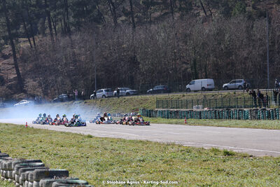 04 & 05/03/2023 : 1ère manche du Championnat du Sud à Alès (photos Stéphane Agnus) 2023 — karting
