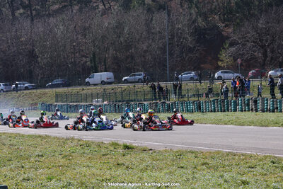 04 & 05/03/2023 : 1ère manche du Championnat du Sud à Alès (photos Stéphane Agnus) 2023 — karting