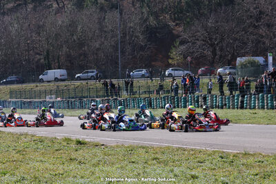 04 & 05/03/2023 : 1ère manche du Championnat du Sud à Alès (photos Stéphane Agnus) 2023 — karting