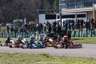 04 & 05/03/2023 : 1ère manche du Championnat du Sud à Alès (photos Stéphane Agnus) 2023 — karting