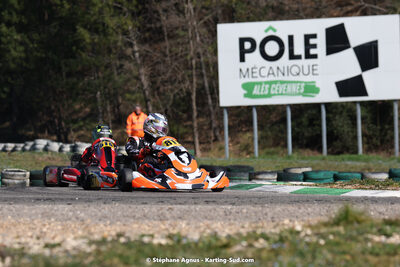 04 & 05/03/2023 : 1ère manche du Championnat du Sud à Alès (photos Stéphane Agnus) 2023 — karting