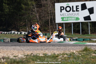 04 & 05/03/2023 : 1ère manche du Championnat du Sud à Alès (photos Stéphane Agnus) 2023 — karting