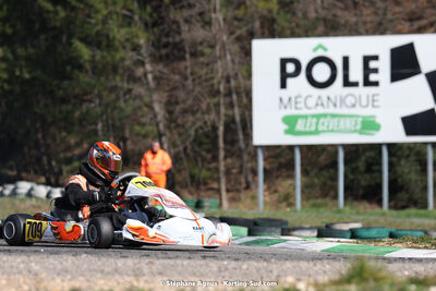 04 & 05/03/2023 : 1ère manche du Championnat du Sud à Alès (photos Stéphane Agnus) 2023 — karting