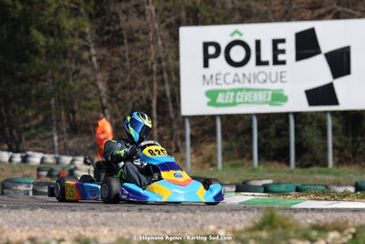 04 & 05/03/2023 : 1ère manche du Championnat du Sud à Alès (photos Stéphane Agnus) 2023 — karting