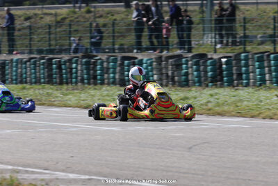 Louka MICHEL — 04 & 05/03/2023 : 1ère manche du Championnat du Sud à Alès (photos Stéphane Agnus) 2023 — karting