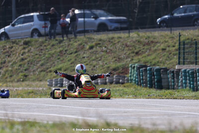 Louka MICHEL — 04 & 05/03/2023 : 1ère manche du Championnat du Sud à Alès (photos Stéphane Agnus) 2023 — karting