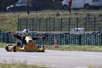 Louka MICHEL — 04 & 05/03/2023 : 1ère manche du Championnat du Sud à Alès (photos Stéphane Agnus) 2023 — karting