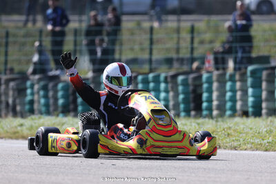 Louka MICHEL — 04 & 05/03/2023 : 1ère manche du Championnat du Sud à Alès (photos Stéphane Agnus) 2023 — karting
