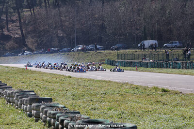 04 & 05/03/2023 : 1ère manche du Championnat du Sud à Alès (photos Stéphane Agnus) 2023 — karting