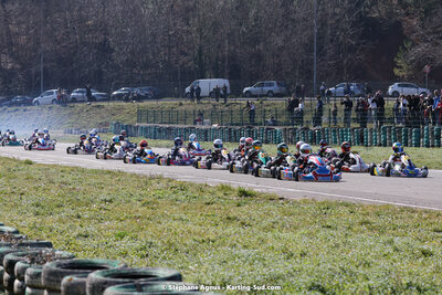 04 & 05/03/2023 : 1ère manche du Championnat du Sud à Alès (photos Stéphane Agnus) 2023 — karting