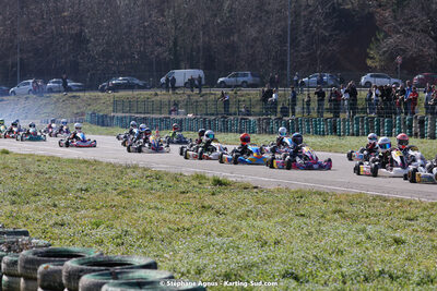 04 & 05/03/2023 : 1ère manche du Championnat du Sud à Alès (photos Stéphane Agnus) 2023 — karting