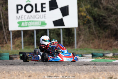 Arthur BENOIT — 04 & 05/03/2023 : 1ère manche du Championnat du Sud à Alès (photos Stéphane Agnus) 2023 — karting