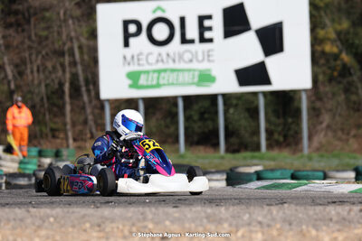 04 & 05/03/2023 : 1ère manche du Championnat du Sud à Alès (photos Stéphane Agnus) 2023 — karting