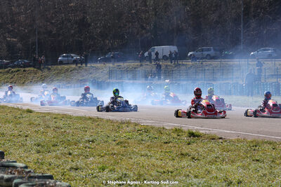 04 & 05/03/2023 : 1ère manche du Championnat du Sud à Alès (photos Stéphane Agnus) 2023 — karting