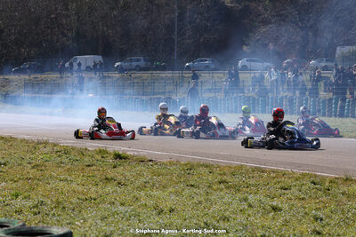 04 & 05/03/2023 : 1ère manche du Championnat du Sud à Alès (photos Stéphane Agnus) 2023 — karting