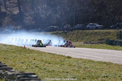 04 & 05/03/2023 : 1ère manche du Championnat du Sud à Alès (photos Stéphane Agnus) 2023 — karting