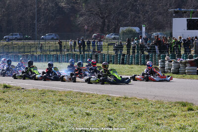 04 & 05/03/2023 : 1ère manche du Championnat du Sud à Alès (photos Stéphane Agnus) 2023 — karting