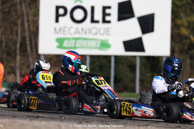 04 & 05/03/2023 : 1ère manche du Championnat du Sud à Alès (photos Stéphane Agnus) 2023 — karting