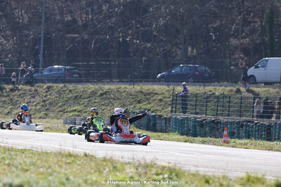 Garry FORTIER — 04 & 05/03/2023 : 1ère manche du Championnat du Sud à Alès (photos Stéphane Agnus) 2023 — karting
