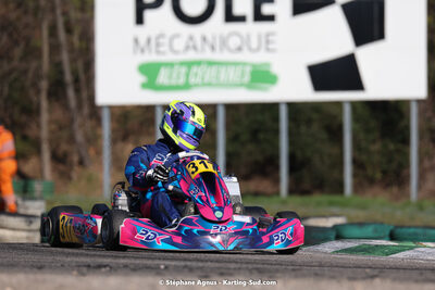 Alexis LECHIEN — 04 & 05/03/2023 : 1ère manche du Championnat du Sud à Alès (photos Stéphane Agnus) 2023 — karting