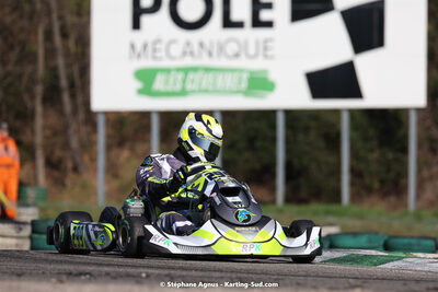 Steven SERVANT — 04 & 05/03/2023 : 1ère manche du Championnat du Sud à Alès (photos Stéphane Agnus) 2023 — karting
