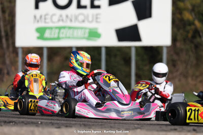 Alan LANFRAY — 04 & 05/03/2023 : 1ère manche du Championnat du Sud à Alès (photos Stéphane Agnus) 2023 — karting