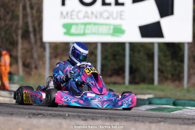 Bruno TEXEIRA — 04 & 05/03/2023 : 1ère manche du Championnat du Sud à Alès (photos Stéphane Agnus) 2023 — karting