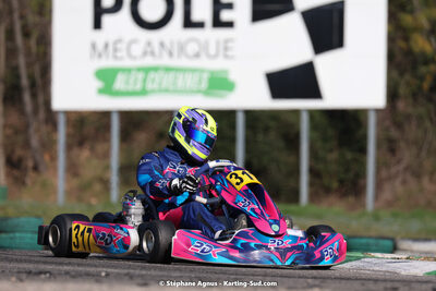 Alexis LECHIEN — 04 & 05/03/2023 : 1ère manche du Championnat du Sud à Alès (photos Stéphane Agnus) 2023 — karting