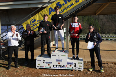 Jean VEYRIES, Serge TERRASSE — 04 & 05/03/2023 : 1ère manche du Championnat du Sud à Alès (photos Stéphane Agnus) 2023 — karting
