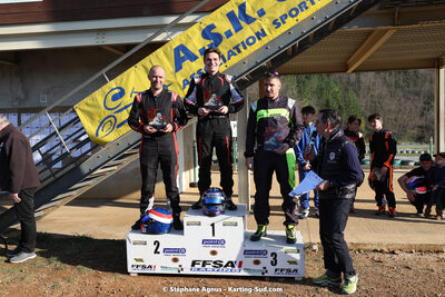 04 & 05/03/2023 : 1ère manche du Championnat du Sud à Alès (photos Stéphane Agnus) 2023 — karting